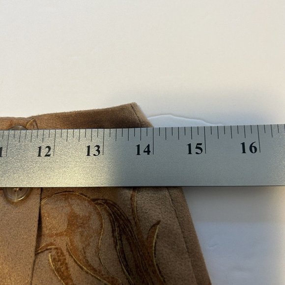 TALBOTS Sz 6P Horse Riding Equestrian Lady Victorian Dressage Embroidered Skirt - Picture 8 of 8